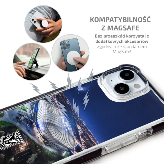 Case MagSafe Elite Bumper for Apple iPhone 15 Plus - Design D08LP