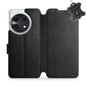 Phone Case OnePlus 11 5G - Design Black Leather