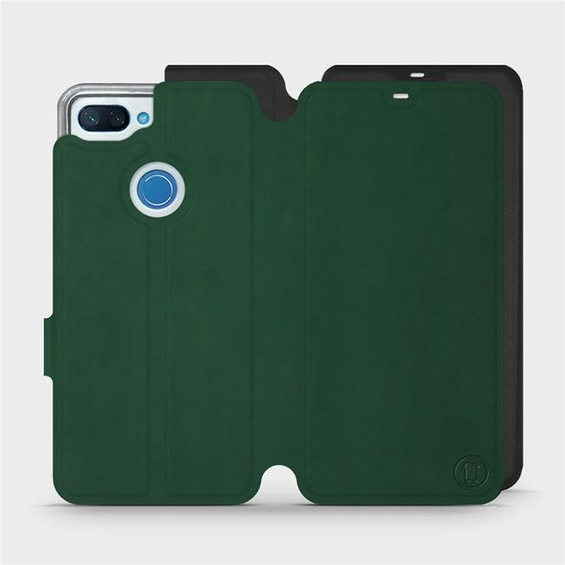 Phone Case Xiaomi Mi 8 Lite - Design Green with Black