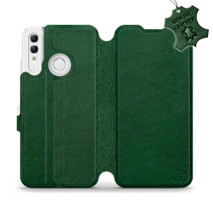 Phone Case Huawei Honor 10 Lite - Design Green Leather