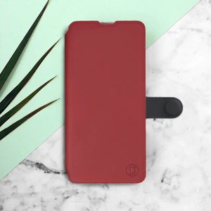 Etui Soft Touch do Realme C71 - wzór Zachodząca czerwień z czernią