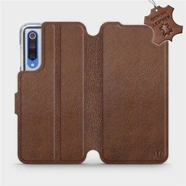 Phone Case Xiaomi Mi 9 SE - Design Brown Leather