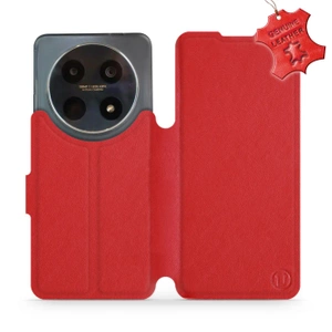 Phone Case Huawei Nova 12i - Design Red Leather