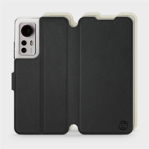 Phone Case Xiaomi 12 - Design Black with Platinum