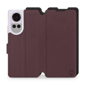 Phone Case OPPO Reno 10 Pro 5G - Design Burgundy with Black