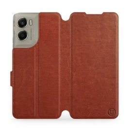Phone Case Motorola Moto G06 Power - Design Brown&Gray