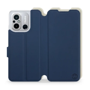 Phone Case Xiaomi Redmi 12C - Design Navy with Platinum