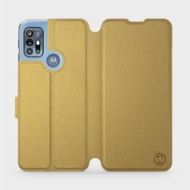 Phone Case Motorola Moto G20 - Design Gold&Gray