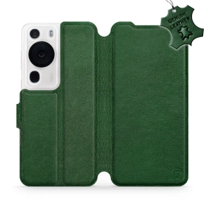 Phone Case Huawei P60 Pro - Design Green Leather