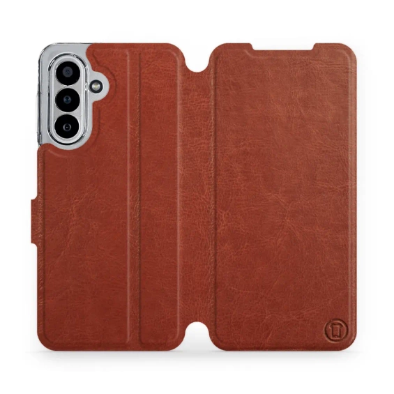 Etui do Samsung Galaxy A17 5G - wzór Brown&Gray