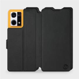 Phone Case Oppo Reno 7 4G - Design Black with Black