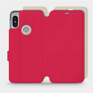Phone Case Xiaomi Redmi Note 5 - Design Red with Platinum