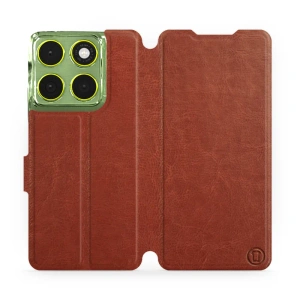 Phone Case Motorola Edge 70 - Design Brown&Orange