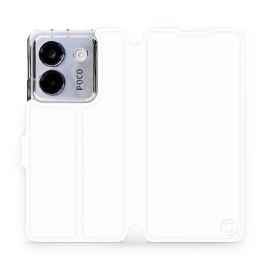 Phone Case Xiaomi POCO M7 Pro 5G - Design White&Orange