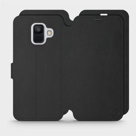 Phone Case Samsung Galaxy A6 2018 - Design Black with Black