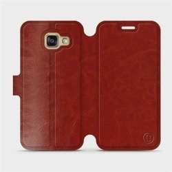 Phone Case Samsung Galaxy A3 2016 - Design Brown&Orange