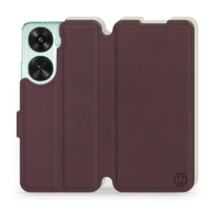 Phone Case Huawei Nova 12 SE - Design Burgundy with Platinum