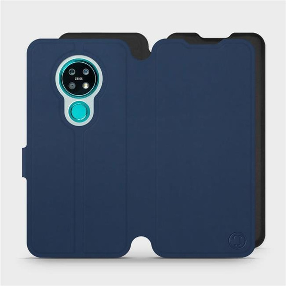 Hülle für Nokia 7.2 - Farbe Marine mit Schwarz