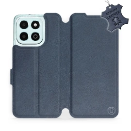 Hülle für Huawei Honor X6b - Farbe Blue Leather