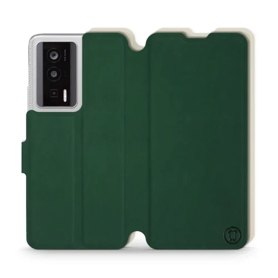 Phone Case Xiaomi POCO F5 Pro - Design Green with Platinum