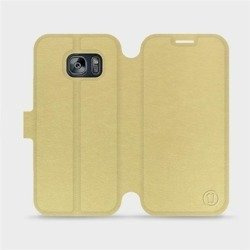 Etui do Samsung Galaxy S7 - wzór Gold&Gray