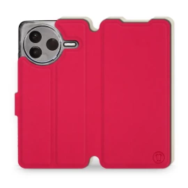 Phone Case Xiaomi POCO F7 Pro 5G - Design Red with Platinum