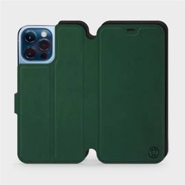Etui Soft Touch do Apple iPhone 13 Pro Max - wzór Miejska zieleń z czernią