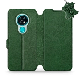 Phone Case Nokia 7.2 - Design Green Leather