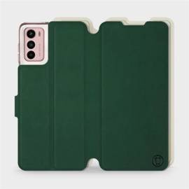 Phone Case Motorola Moto G42 - Design Green with Platinum
