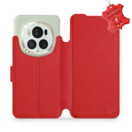 Phone Case Huawei Honor Magic6 Pro - Design Red Leather