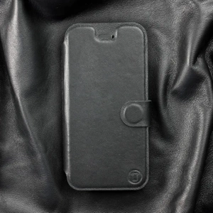 Phone Case Sony Xperia 5 V - Design Black Leather