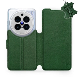 Phone Case Vivo X200 Pro 5G - Design Green Leather