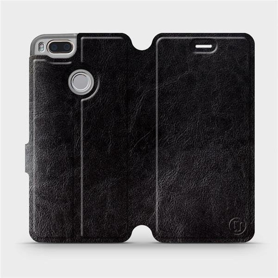 Phone Case Xiaomi Mi A1 - Design Black&Orange