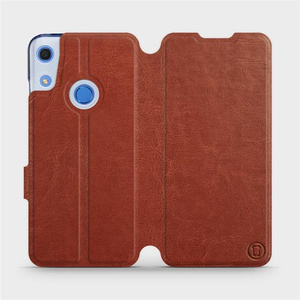 Phone Case Huawei Y6S - Design Brown&Orange