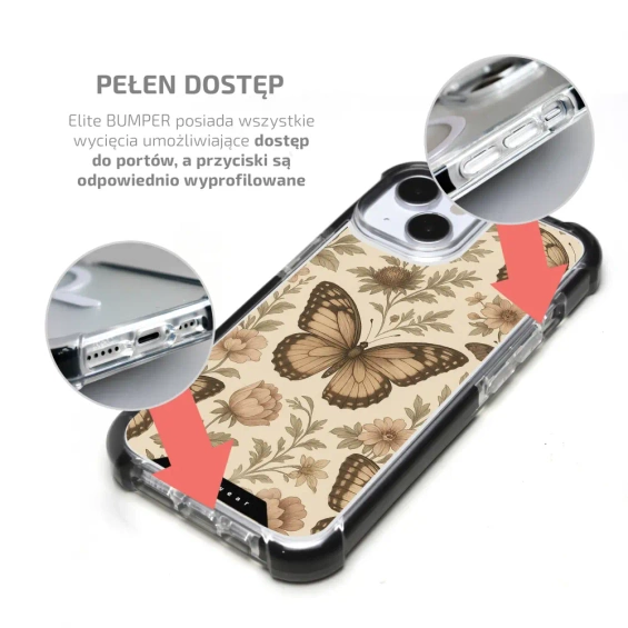 Case MagSafe Elite Bumper for Apple iPhone 14 - Design DP92D