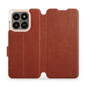 Phone Case Huawei Honor X7d - Design Brown&Gray