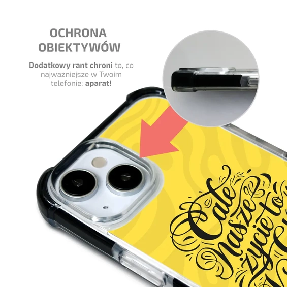 Etui MagSafe Elite Bumper Apple iPhone XS - wzór D04GK