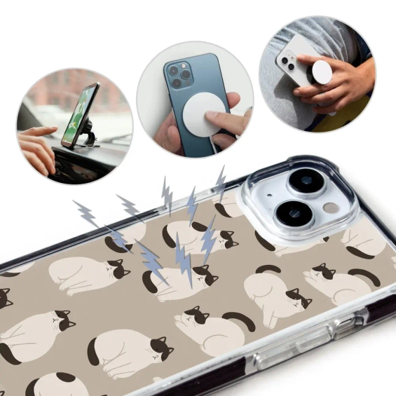 Case MagSafe Elite Bumper for Apple iPhone 16 Pro Max - Design D160D