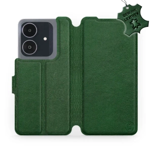 Phone Case Realme Note 60 - Design Green Leather