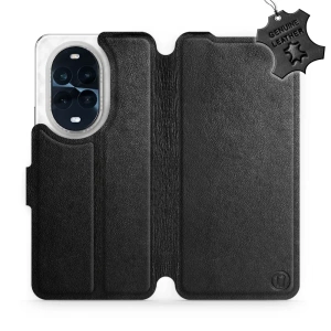Phone Case Huawei Nova 13 Pro - Design Black Leather