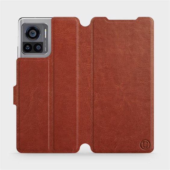 Phone Case Motorola Edge 30 Ultra - Design Brown&Gray