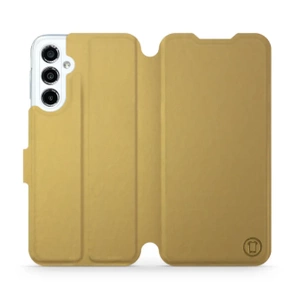 Phone Case Samsung Galaxy M34 5G - Design Gold&Orange