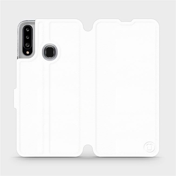 Hülle für Samsung Galaxy A20S - Farbe White&Orange