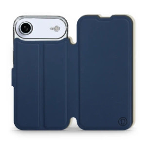 Phone Case Apple iPhone 17 Air - Design Navy with Platinum