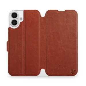 Etui do Apple iPhone 16 Plus - wzór Brown&Gray