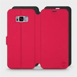 Phone Case Samsung Galaxy S8 - Design Red with Black