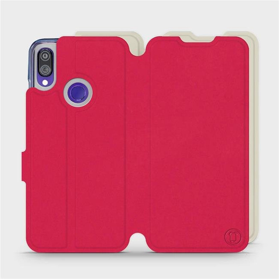 Phone Case Xiaomi Redmi Note 7 - Design Red with Platinum