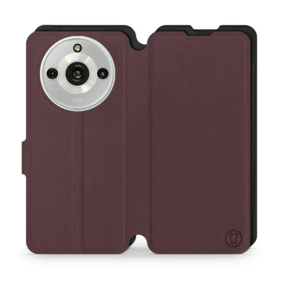 Phone Case Realme 11 Pro - Design Burgundy with Black