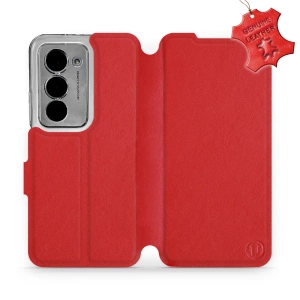 Phone Case Xiaomi Redmi 15 5G - Design Red Leather
