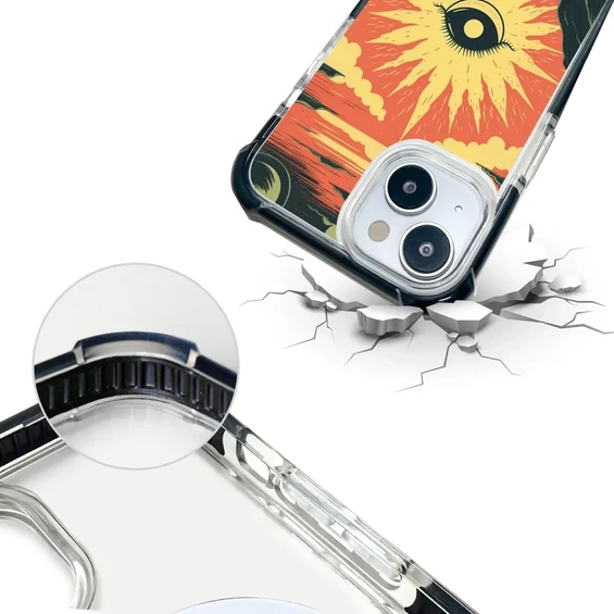 Etui MagSafe Elite Bumper Apple iPhone X - wzór D025D